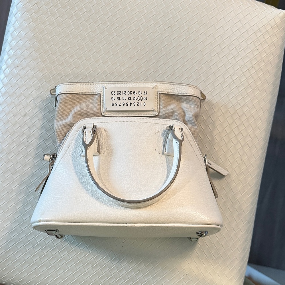 Maison Martin Margiela Cream Satchel